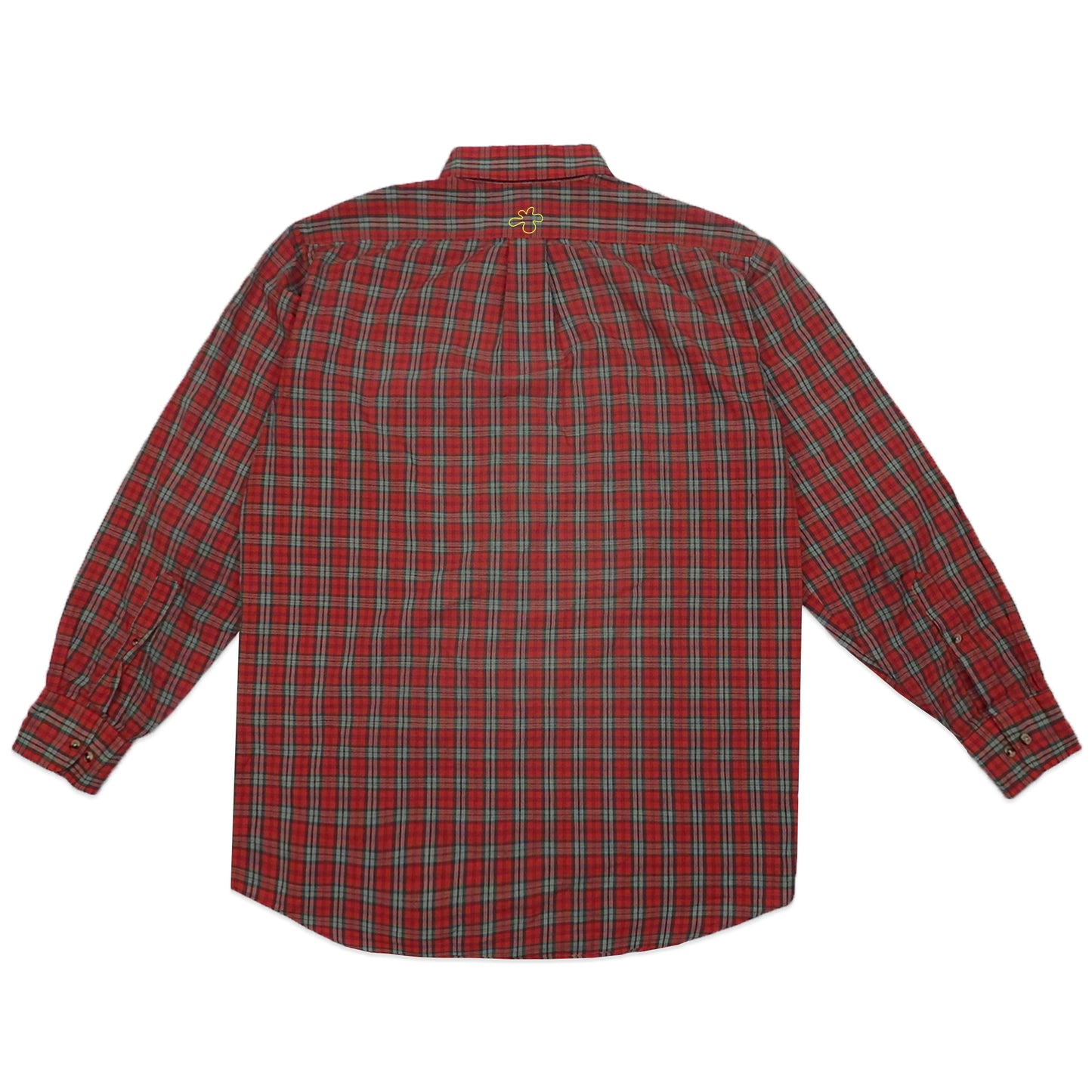 Custard Reclaimed Tartan Shirt | Size Medium