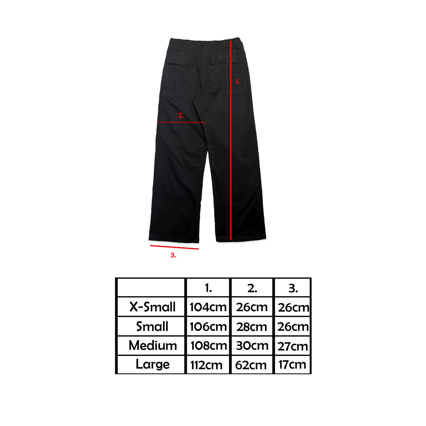 Hackney Utility Trouser | Black