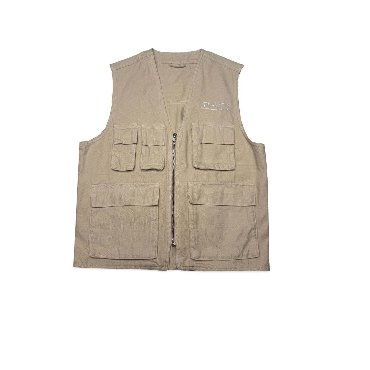 Custard Reclaimed Utility Vest | Size Small