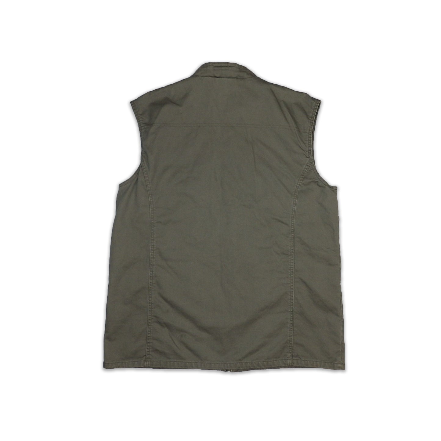 Custard Reclaimed Pocket Vest | Size Large