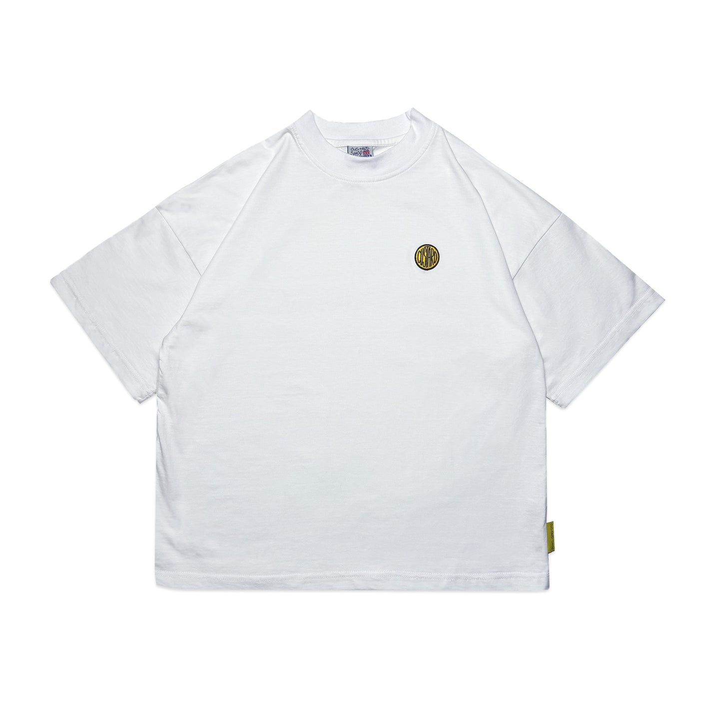 Lightweight Boxy Acid House T-Shirt | White