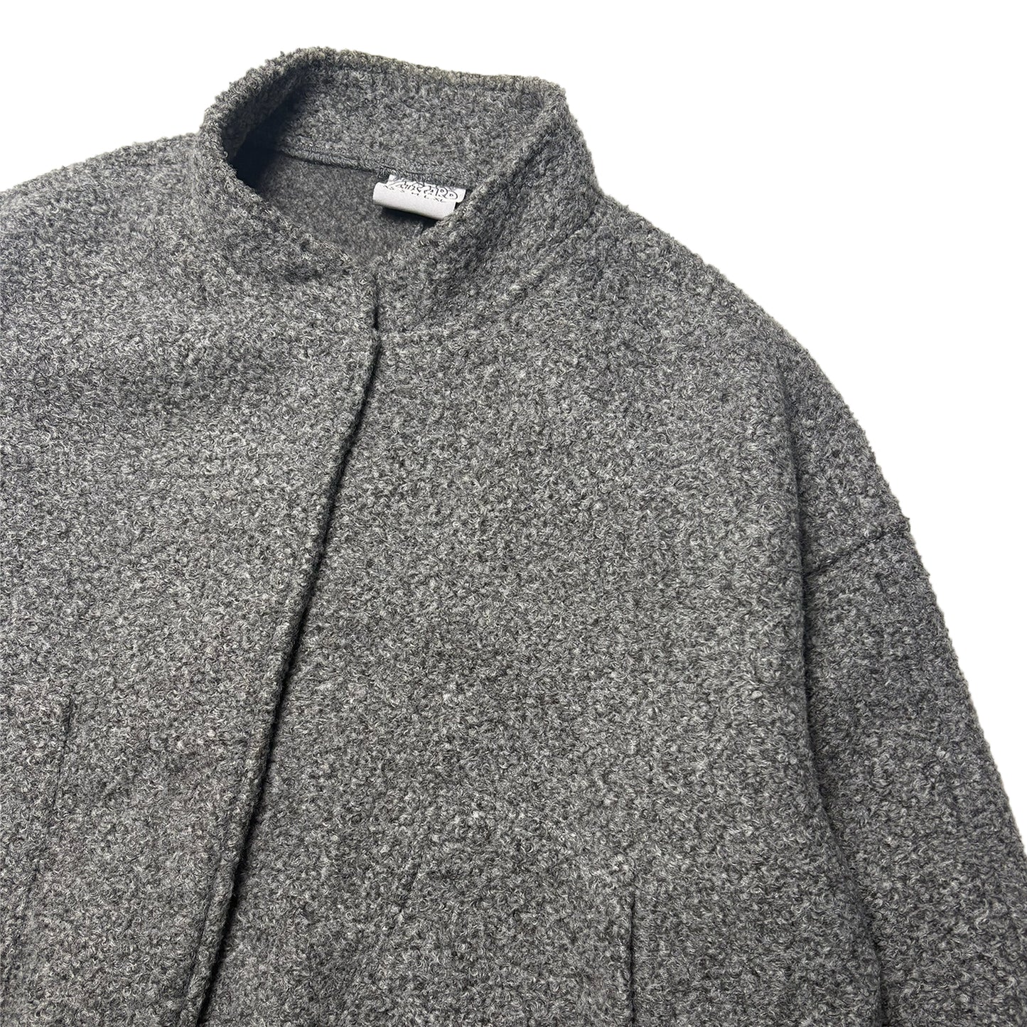 Custard Reclaimed Popper Button-up Jacket | Size Medium