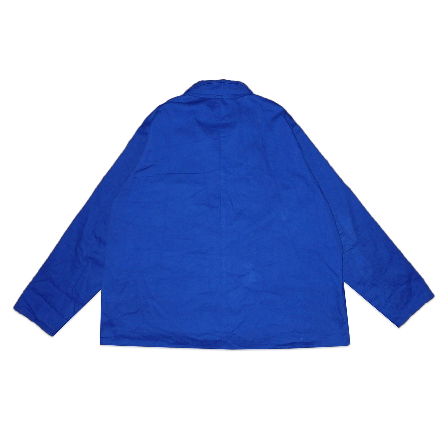 Custard Reclaimed Blue Worker Jacket | Size Large