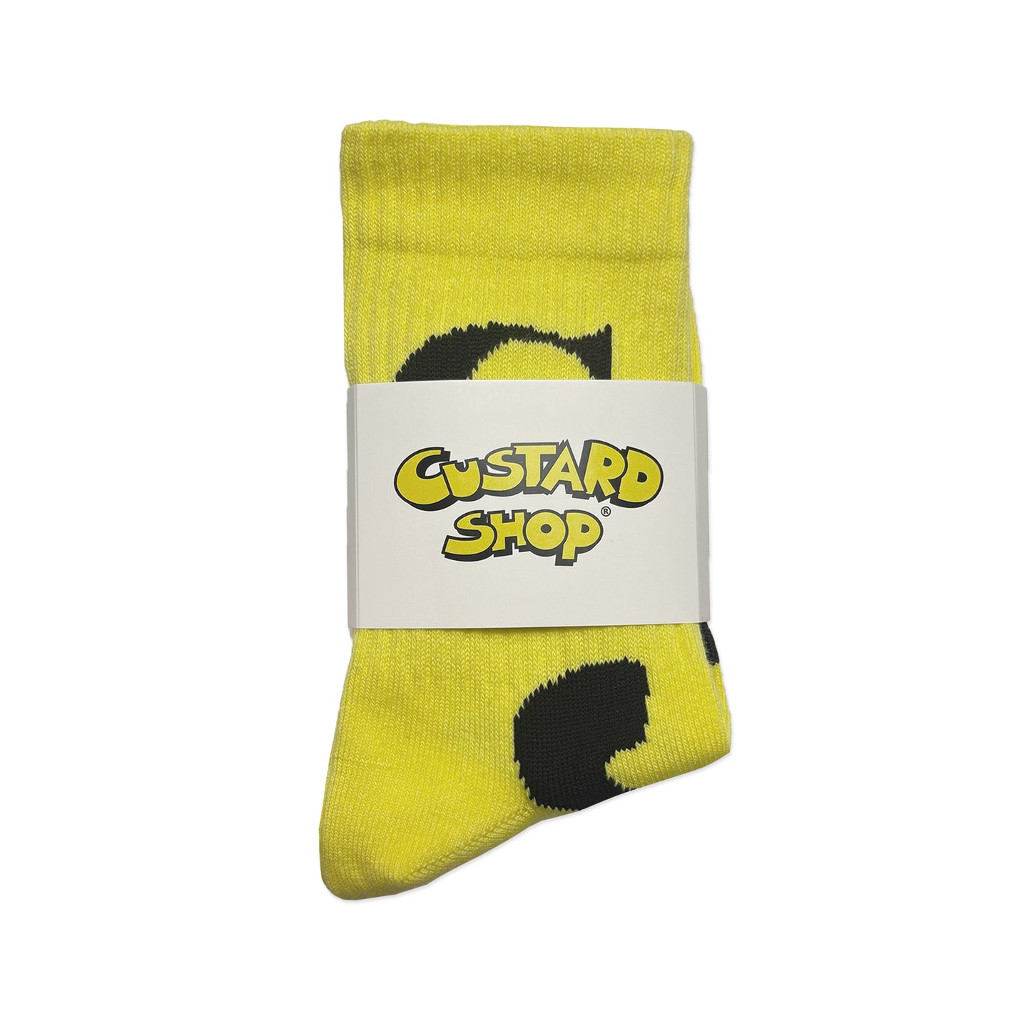 Spell-out Socks | Yellow