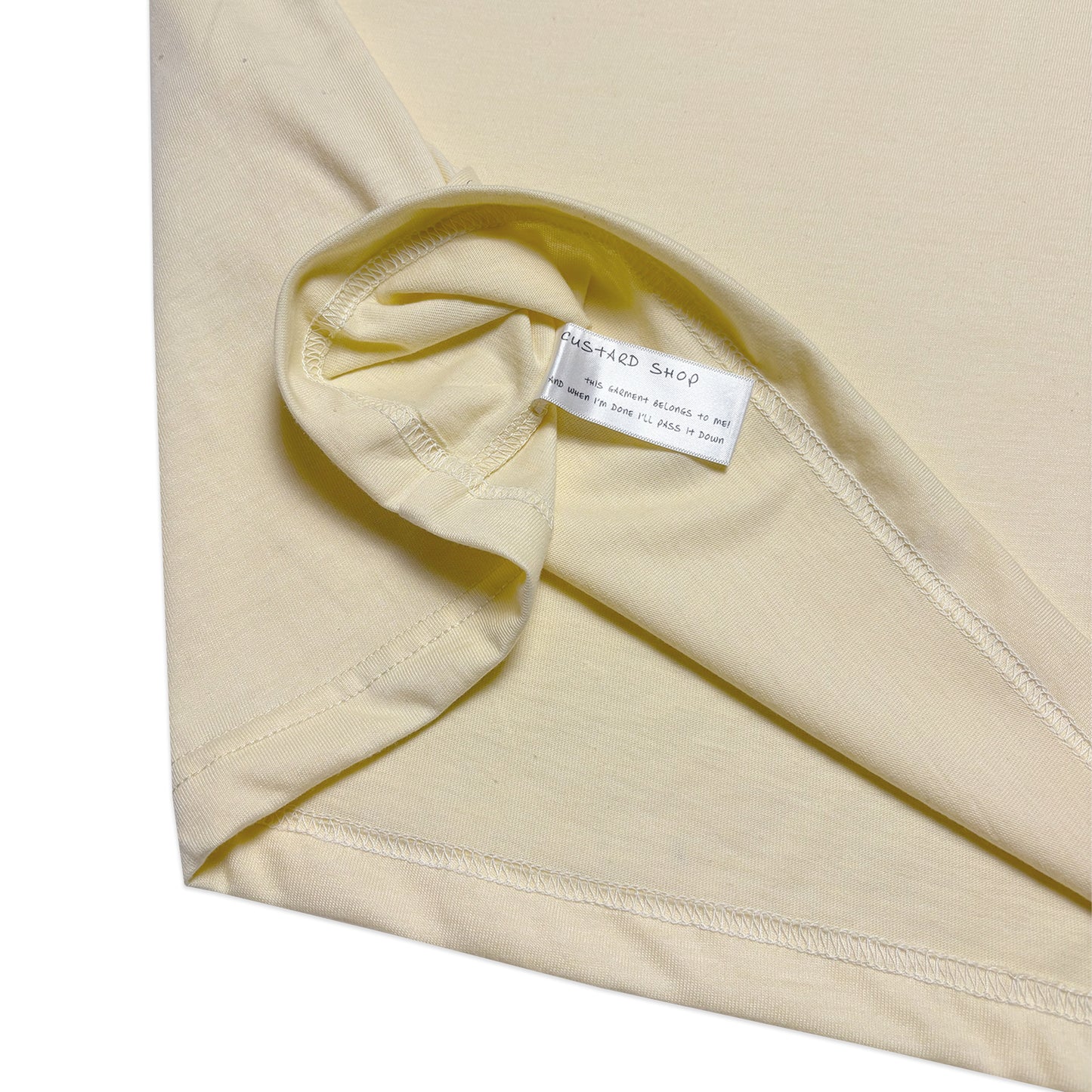 Lightweight Acid House T-Shirt | Pastel Yellow
