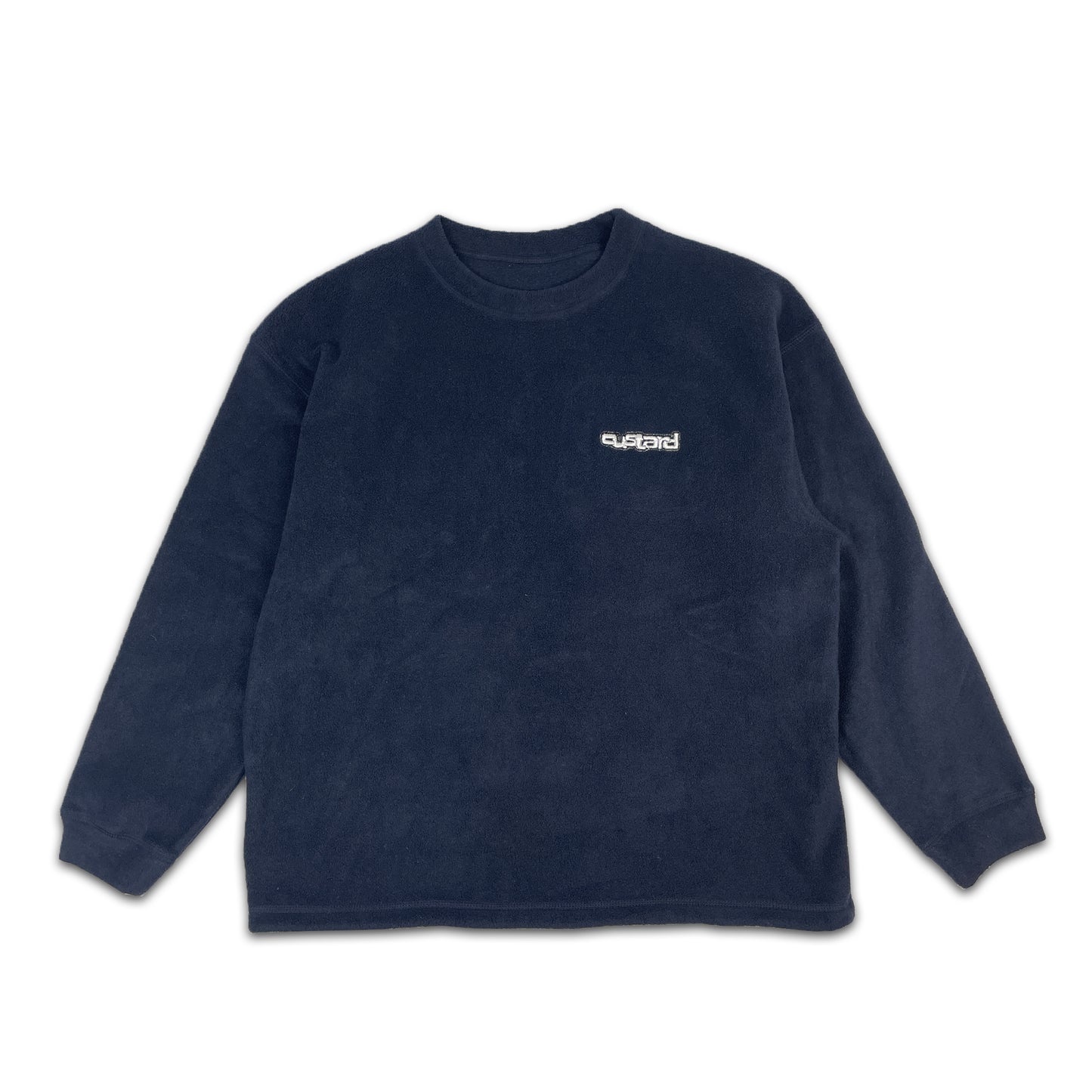Custard Reclaimed Fleece Sweatshirt | Size Large