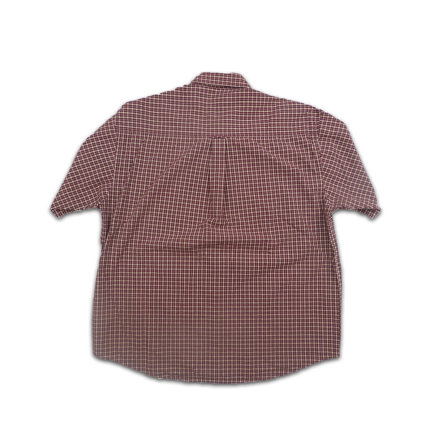 Custard Reclaimed Red Check Shirt | Size Large