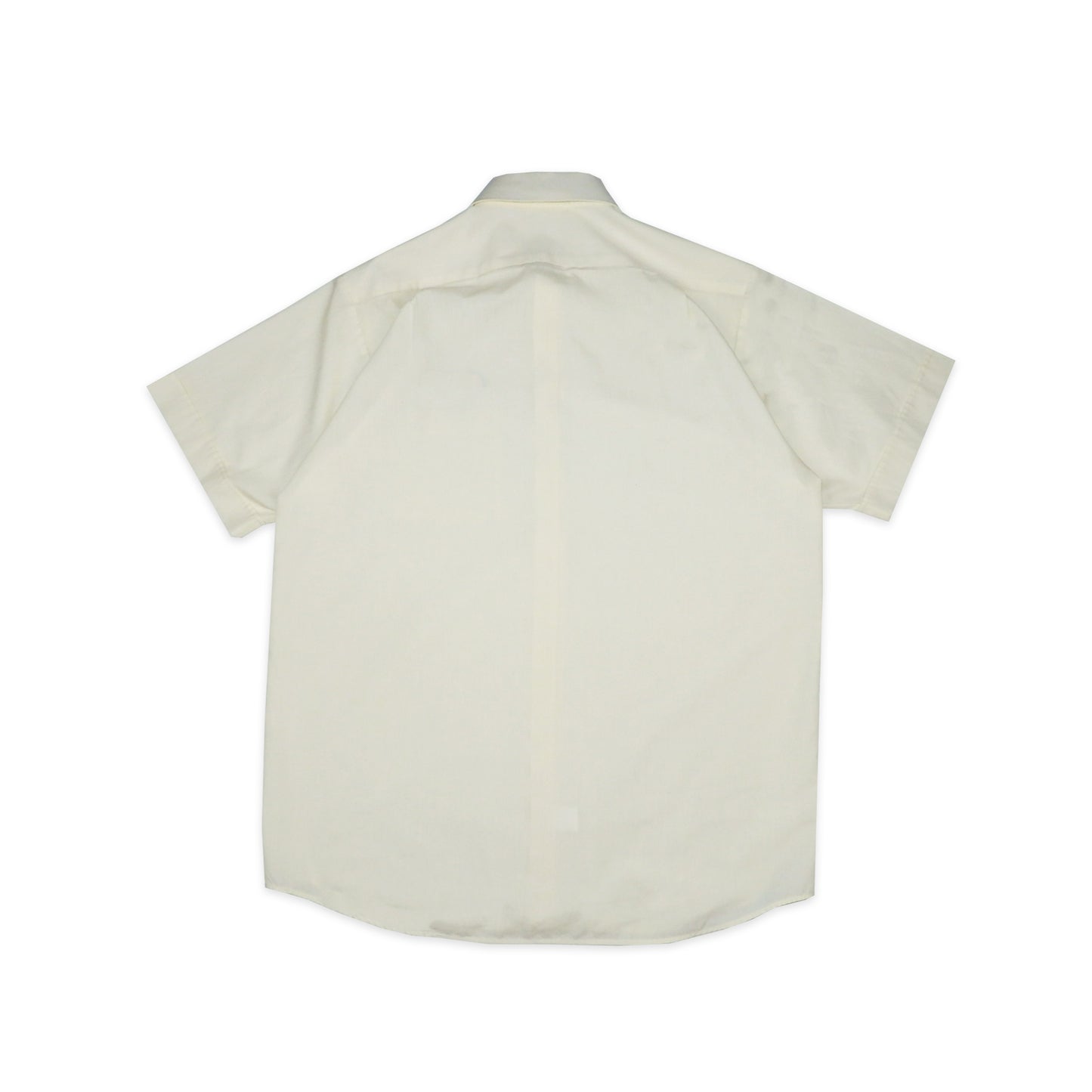Custard Reclaimed Light Yellow Shirt | Size Medium