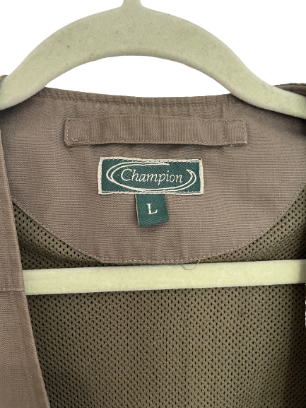 Custard Reclaimed Embroidered Fishing Vest | Size Large Custard Shop Official