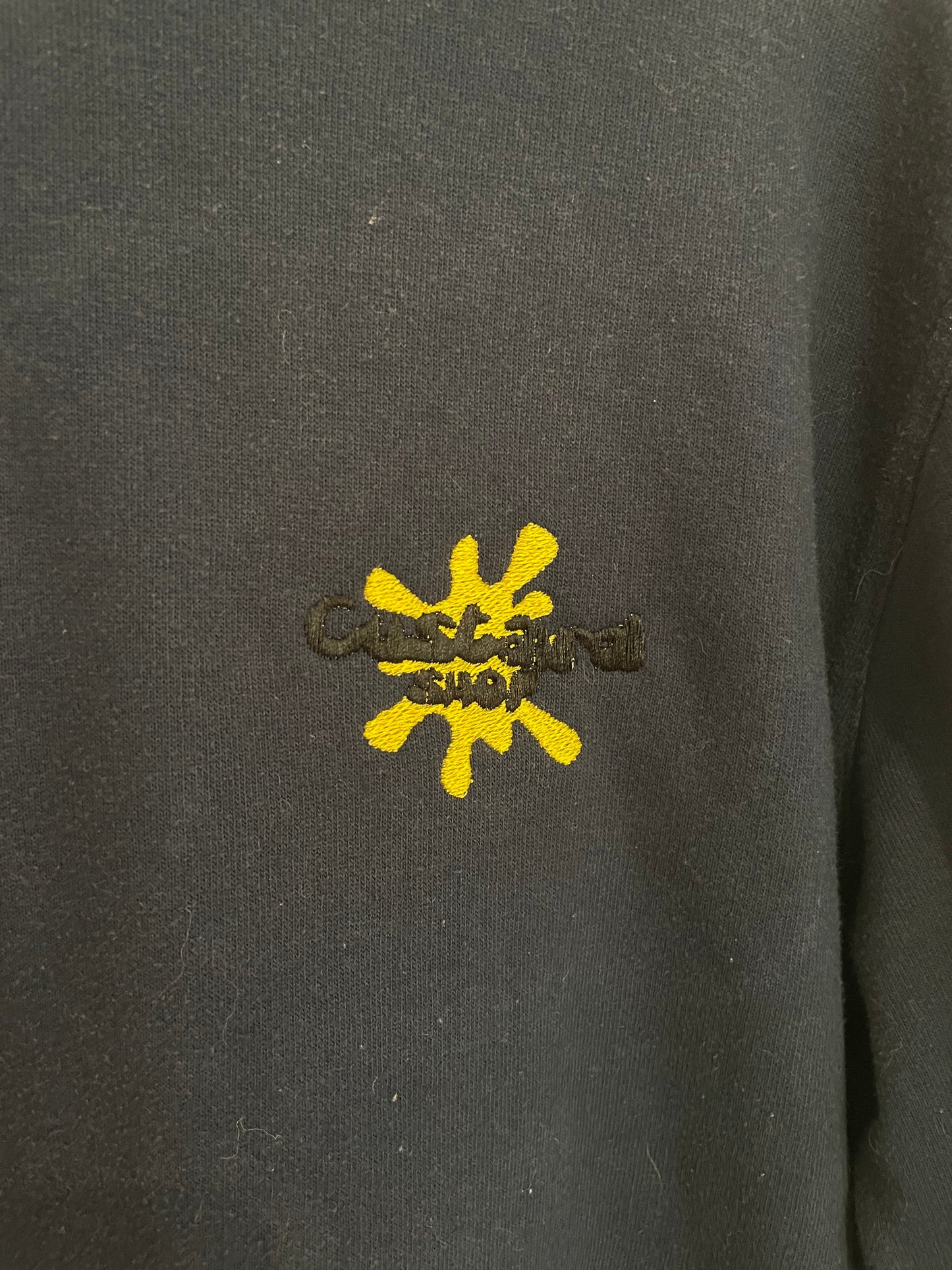 Custard Reclaimed Navy Blue Sweatshirt | Size Large Custard Shop Official