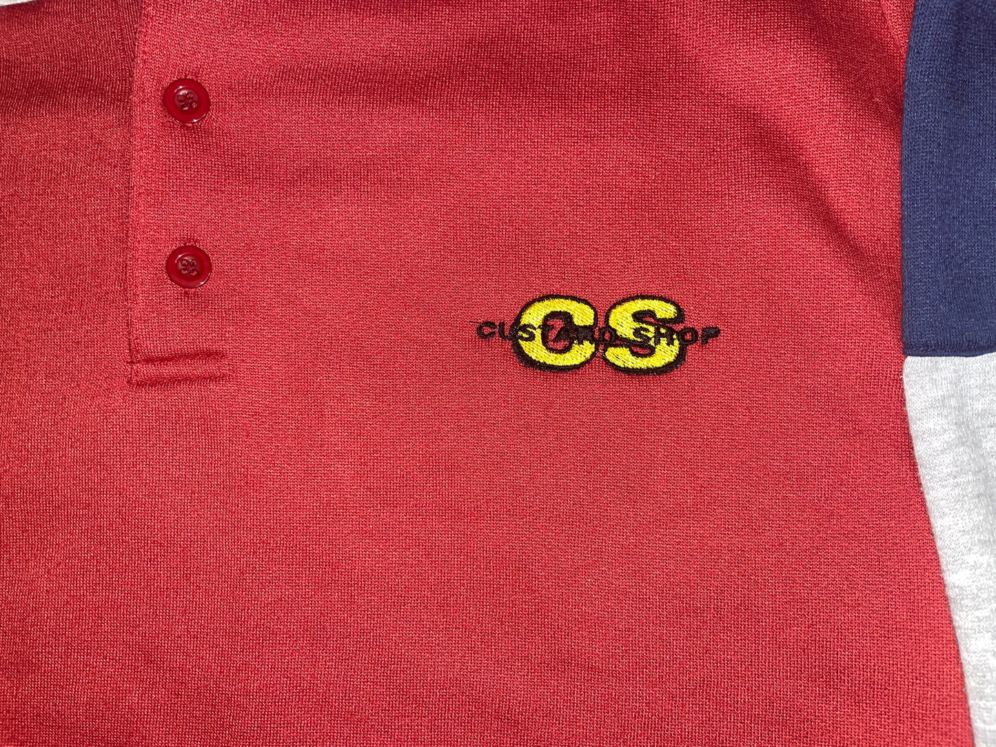Custard Reclaimed Polo Shirt | Size Large Custard Shop Official