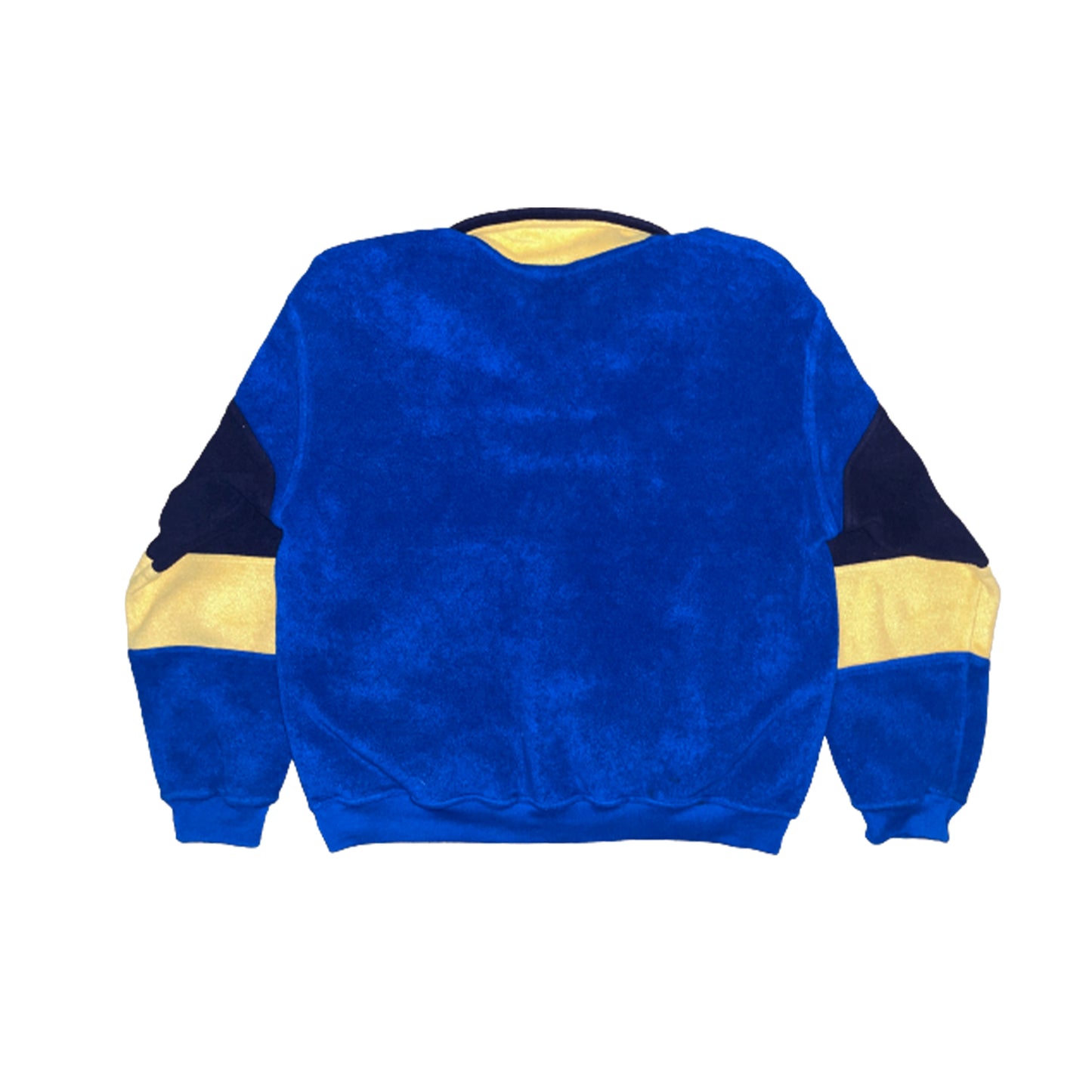 Custard Reclaimed Coloured 1/4 Zip Fleece | Size XL Custard Shop Official