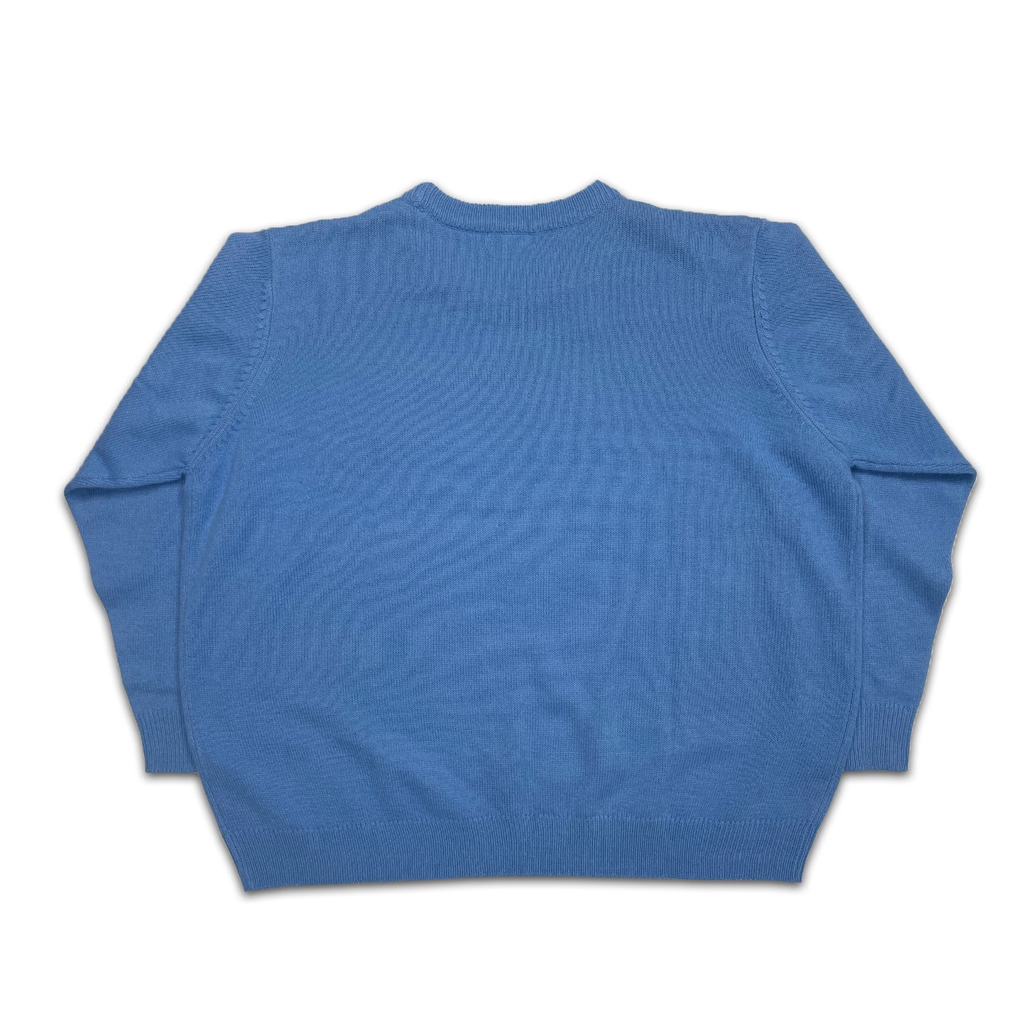 Custard Reclaimed Baby Blue Jumper | Size Large