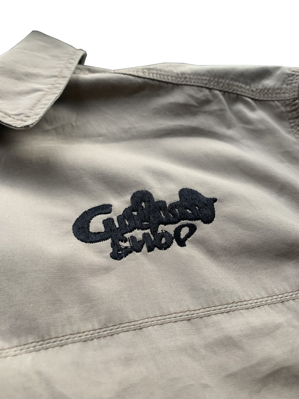 Custard Reclaimed Cream/Beige Bomber Jacket | Size Large Custard Shop Official
