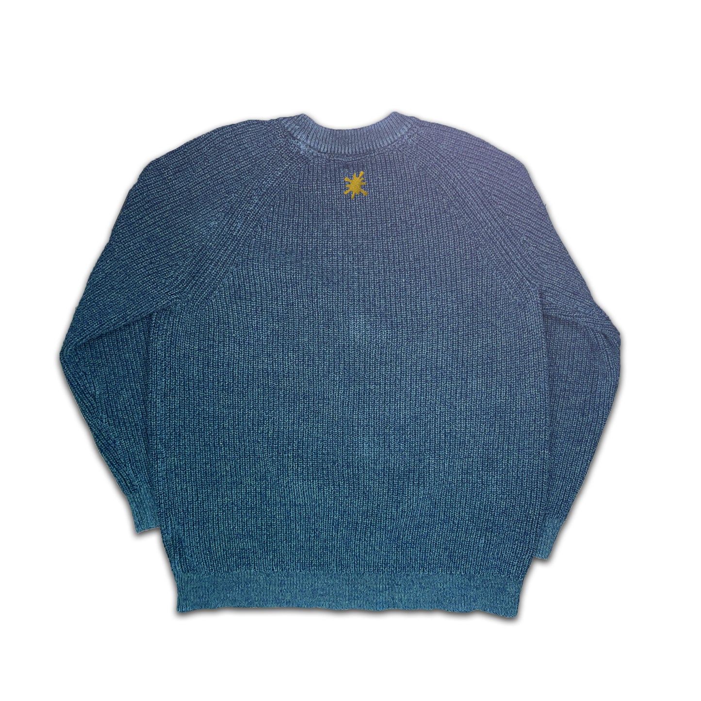 Custard Reclaimed Chunky Knit Jumper | Size XL
