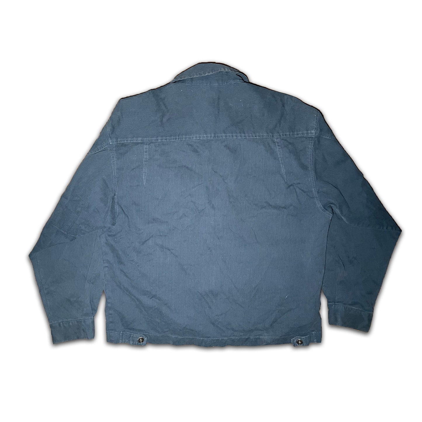 Custard Reclaimed Corduroy Full-Zip Jacket | Size Large