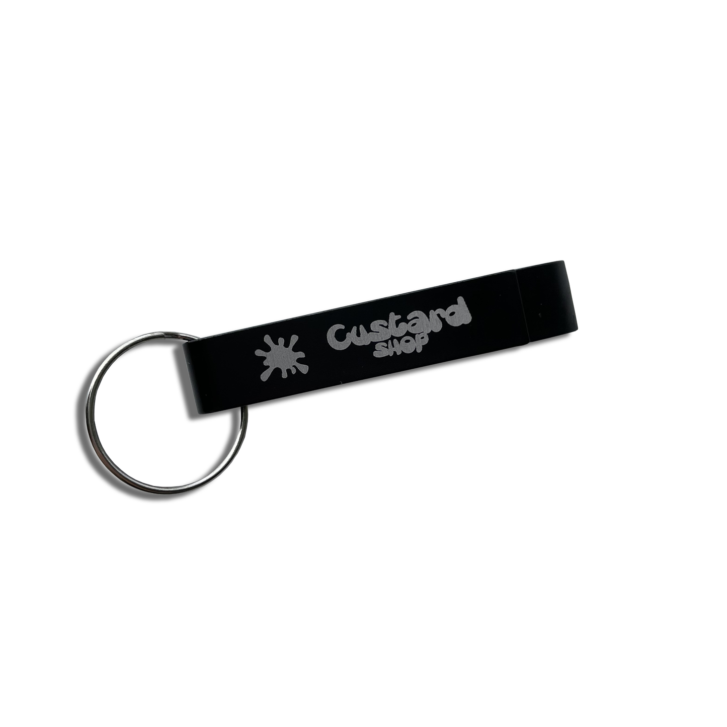 Custard Shop Metal Bottle Opener Keyring Custard Shop Official