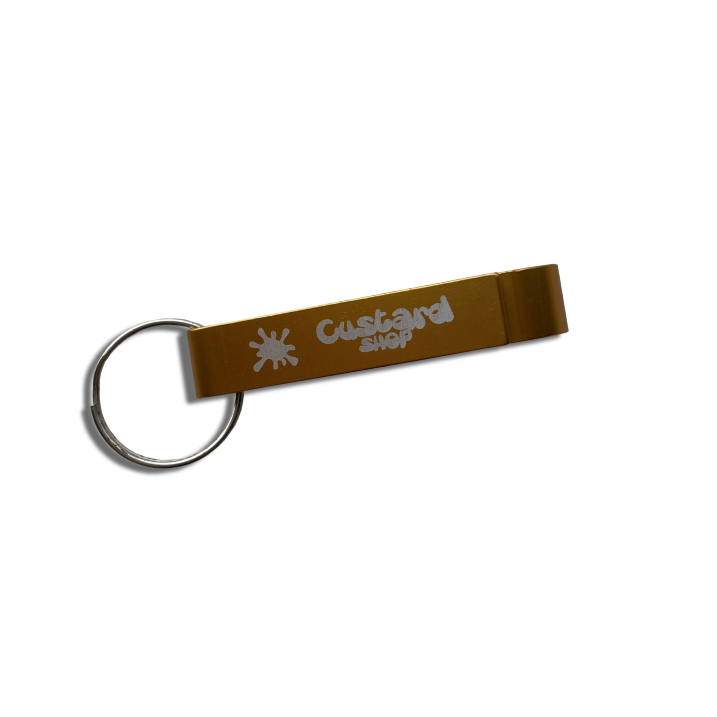 Custard Shop Metal Bottle Opener Keyring Custard Shop Official