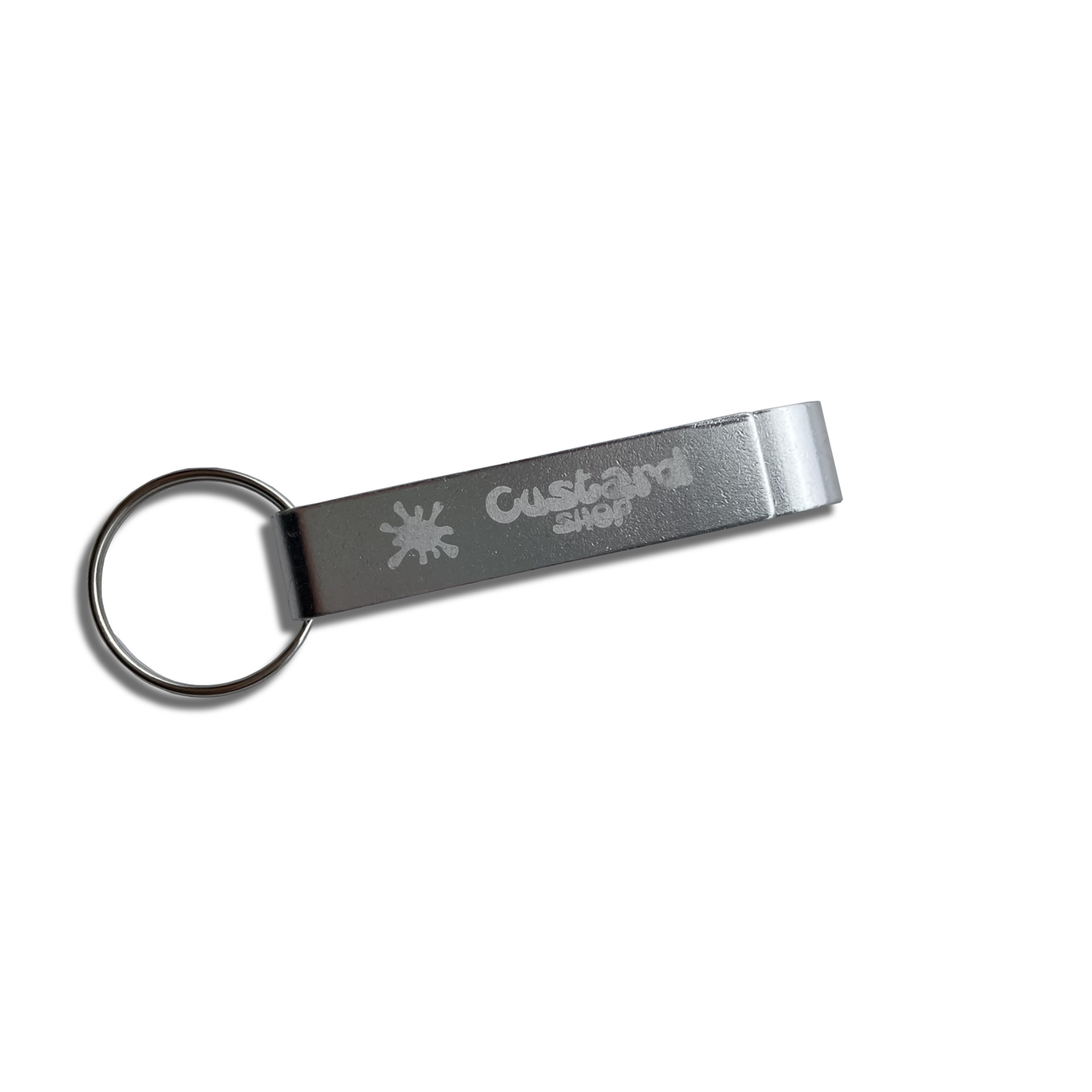 Custard Shop Metal Bottle Opener Keyring Custard Shop Official
