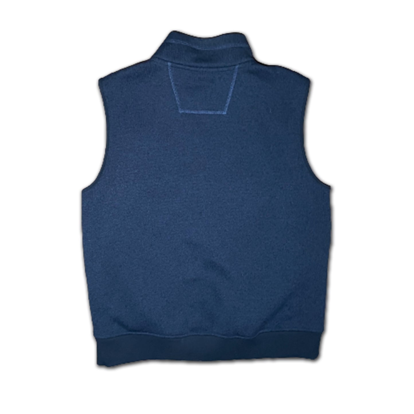 Custard Reclaimed Navy Fleece Fishing Vest | Size Large Custard Shop Official