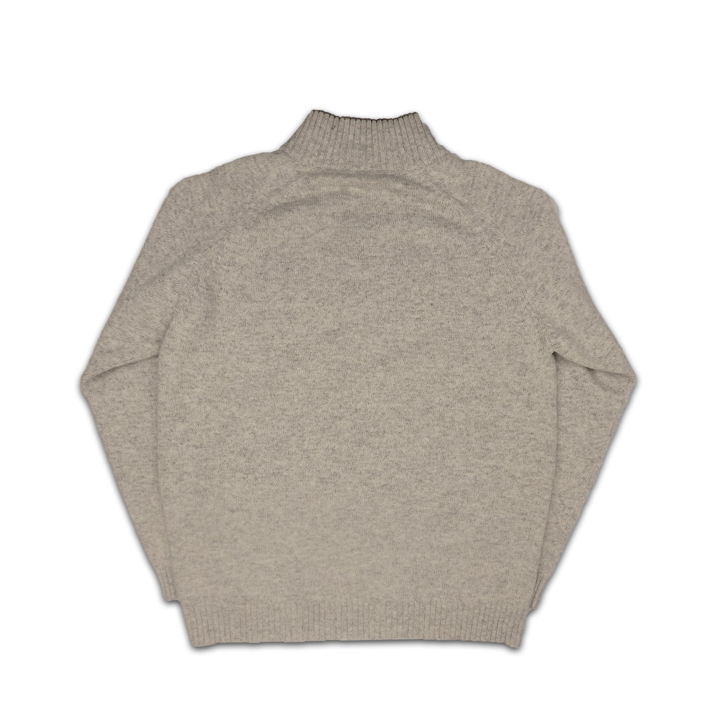 Custard Reclaimed Grey 1/4 Zip Fleece | Size Medium