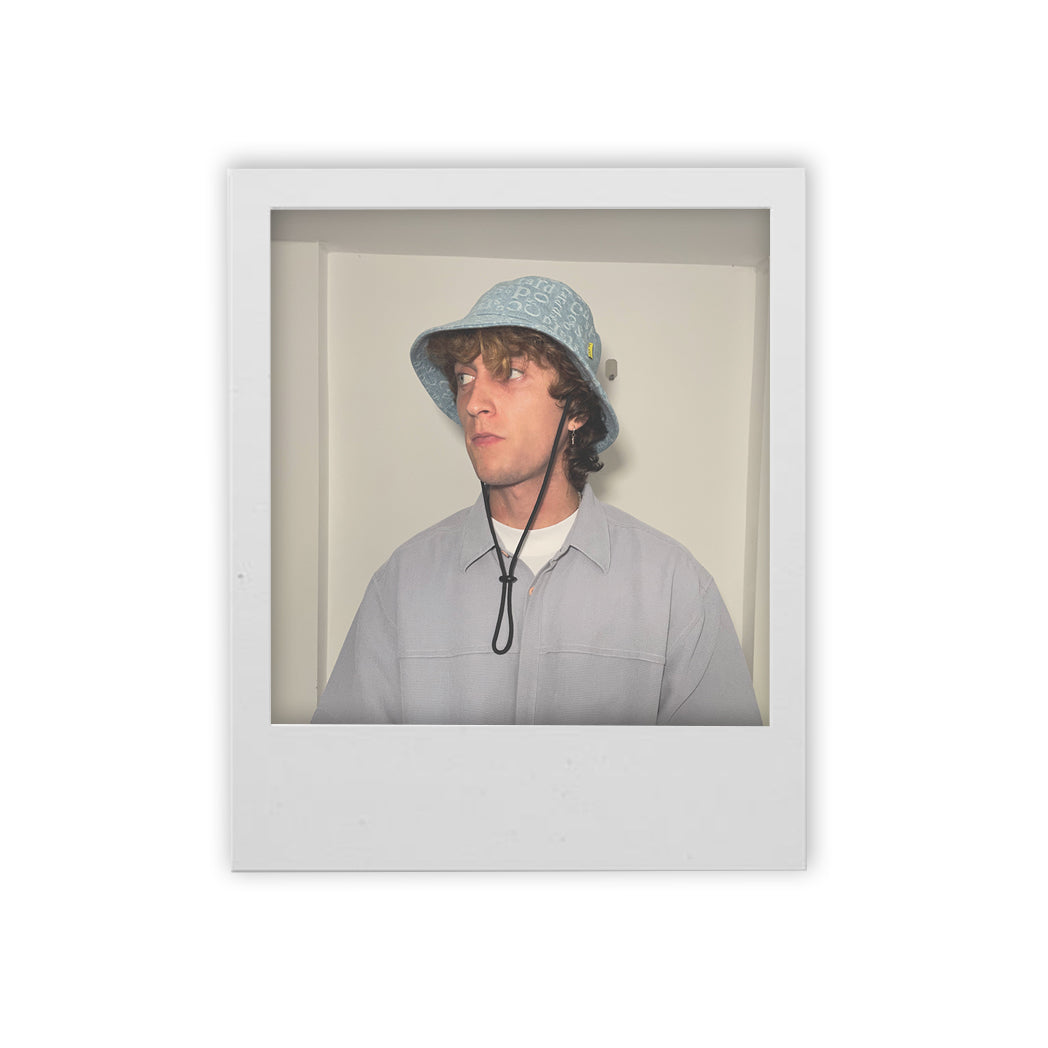 Custard Shop Official Denim Bucket Hat | One Size Custard Shop Official