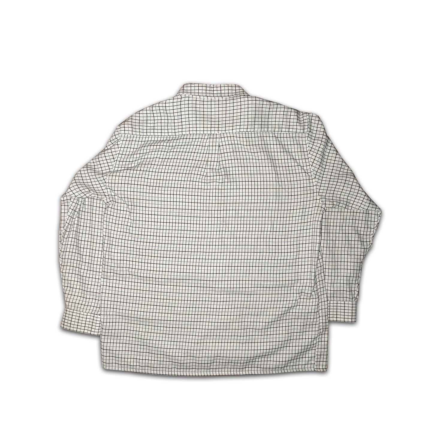 Custard Reclaimed Oversized Check Shirt | Size XXL