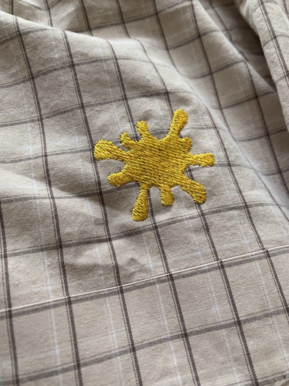 Custard Reclaimed Checkered Shirt | Size Large Custard Shop Official