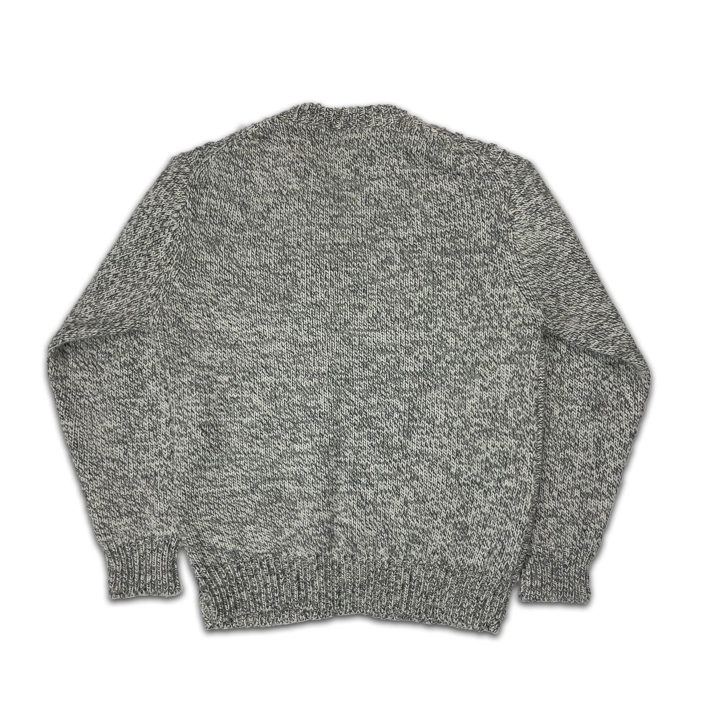 Custard Reclaimed Woolly Jumper | Size Medium