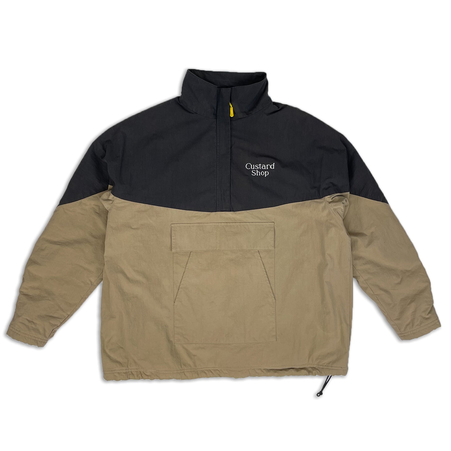 Custard Reclaimed Two-Tone Windbreaker | Size Medium