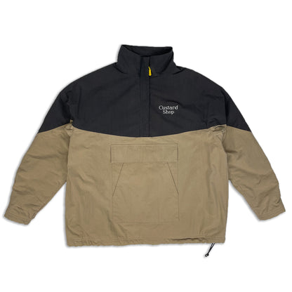 Custard Reclaimed Two-Tone Windbreaker | Size Medium