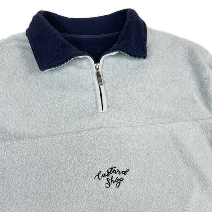 Custard Reclaimed 1/4 Zip Fleece | Size Large