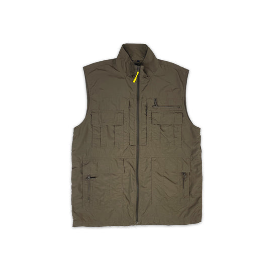 Custard Reclaimed Utility Vest | Size Large