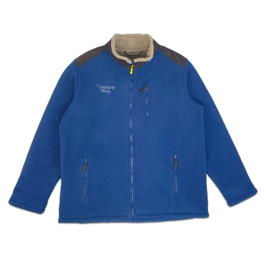 Custard Reclaimed Full Zip Fleece | Size Medium