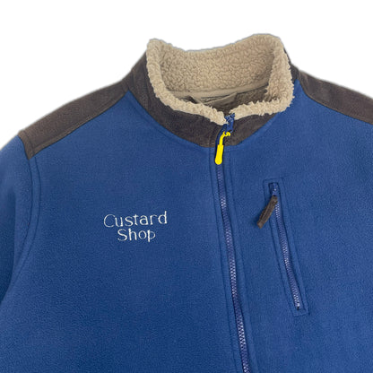 Custard Reclaimed Full Zip Fleece | Size Medium