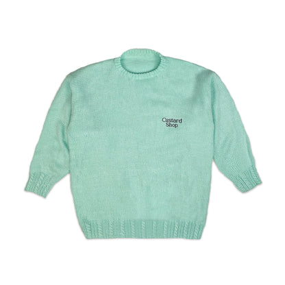 Custard Reclaimed Crew Neck Sweater | Size Small