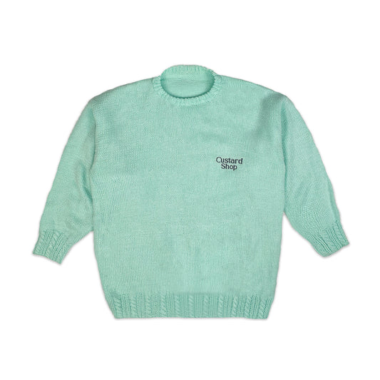 Custard Reclaimed Crew Neck Sweater | Size Small
