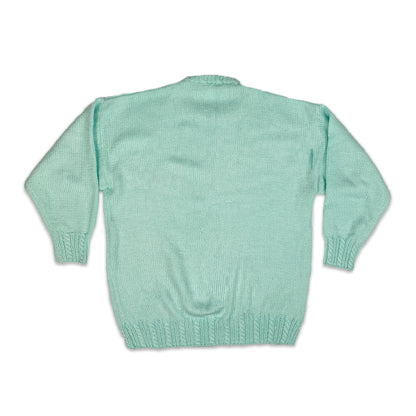Custard Reclaimed Crew Neck Sweater | Size Small