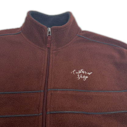 Custard Reclaimed Full-Zip Fleece | Size Large