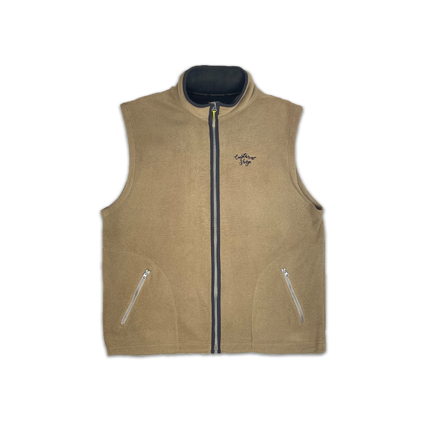 Custard Reclaimed Gilet Vest | Size X-Large