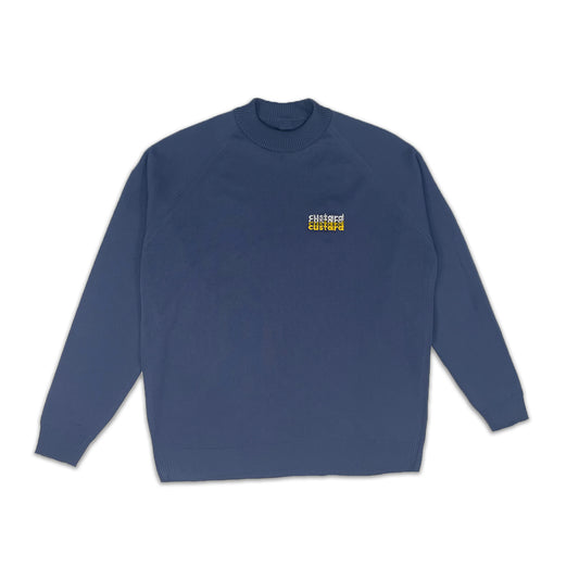 Custard Reclaimed Nylon Sweater | Size Small