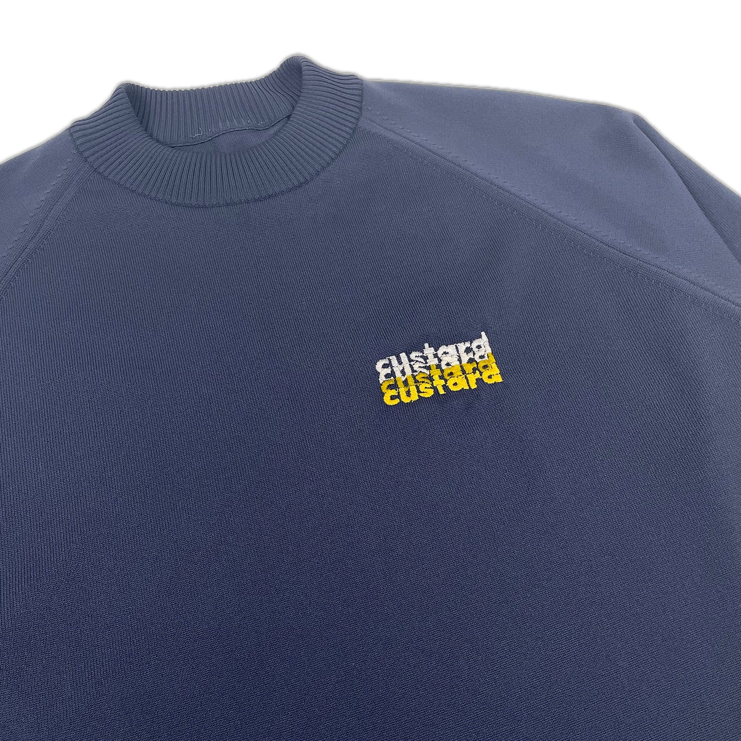 Custard Reclaimed Nylon Sweater | Size Small