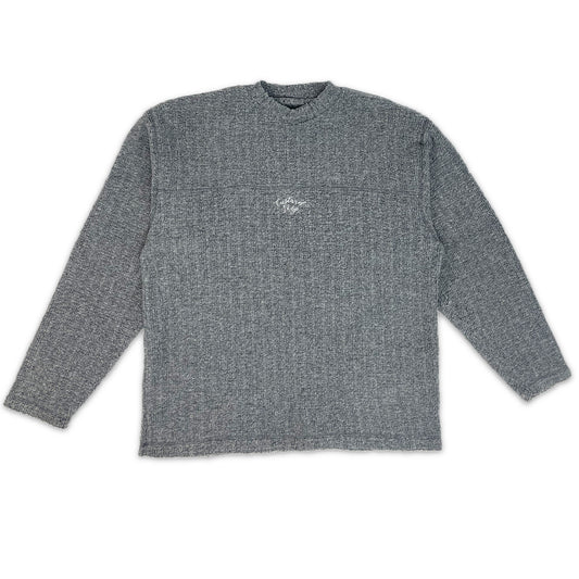 Custard Reclaimed Grey Fleece | Size Medium