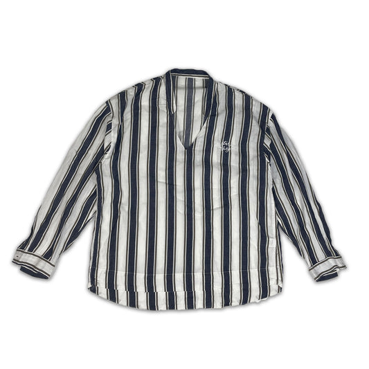 Custard Reclaimed Open Collar Shirt | Size Small