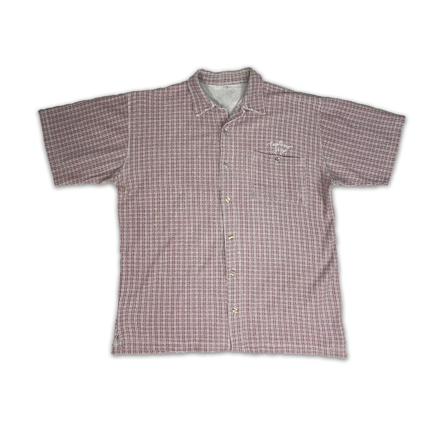 Custard Reclaimed Short Sleeve Shirt | Size Medium