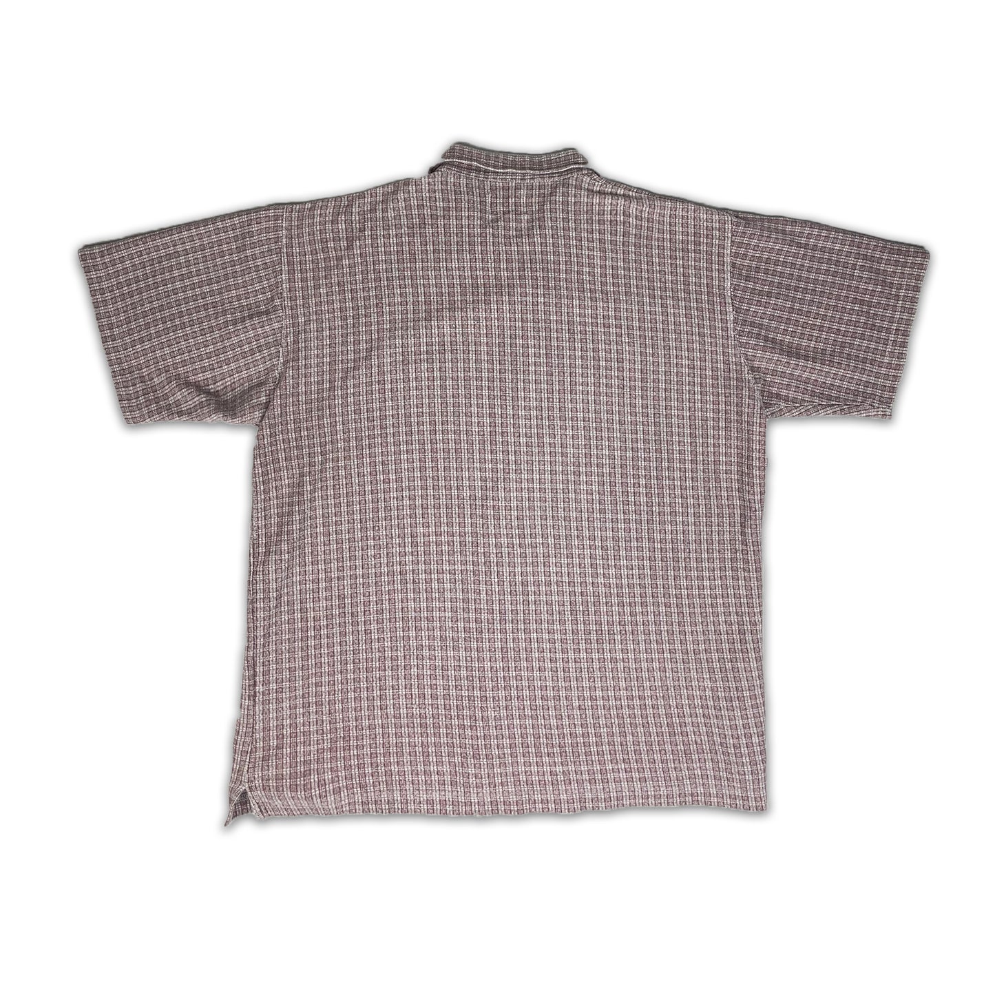 Custard Reclaimed Short Sleeve Shirt | Size Medium