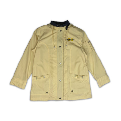 Custard Reclaimed Yellow Full-Zip Jacket | Size Medium