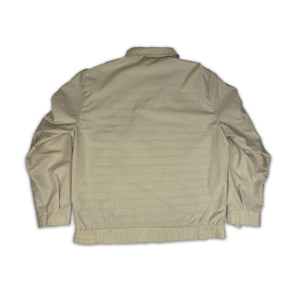Custard Reclaimed Cream Bomber Jacket | Size Large