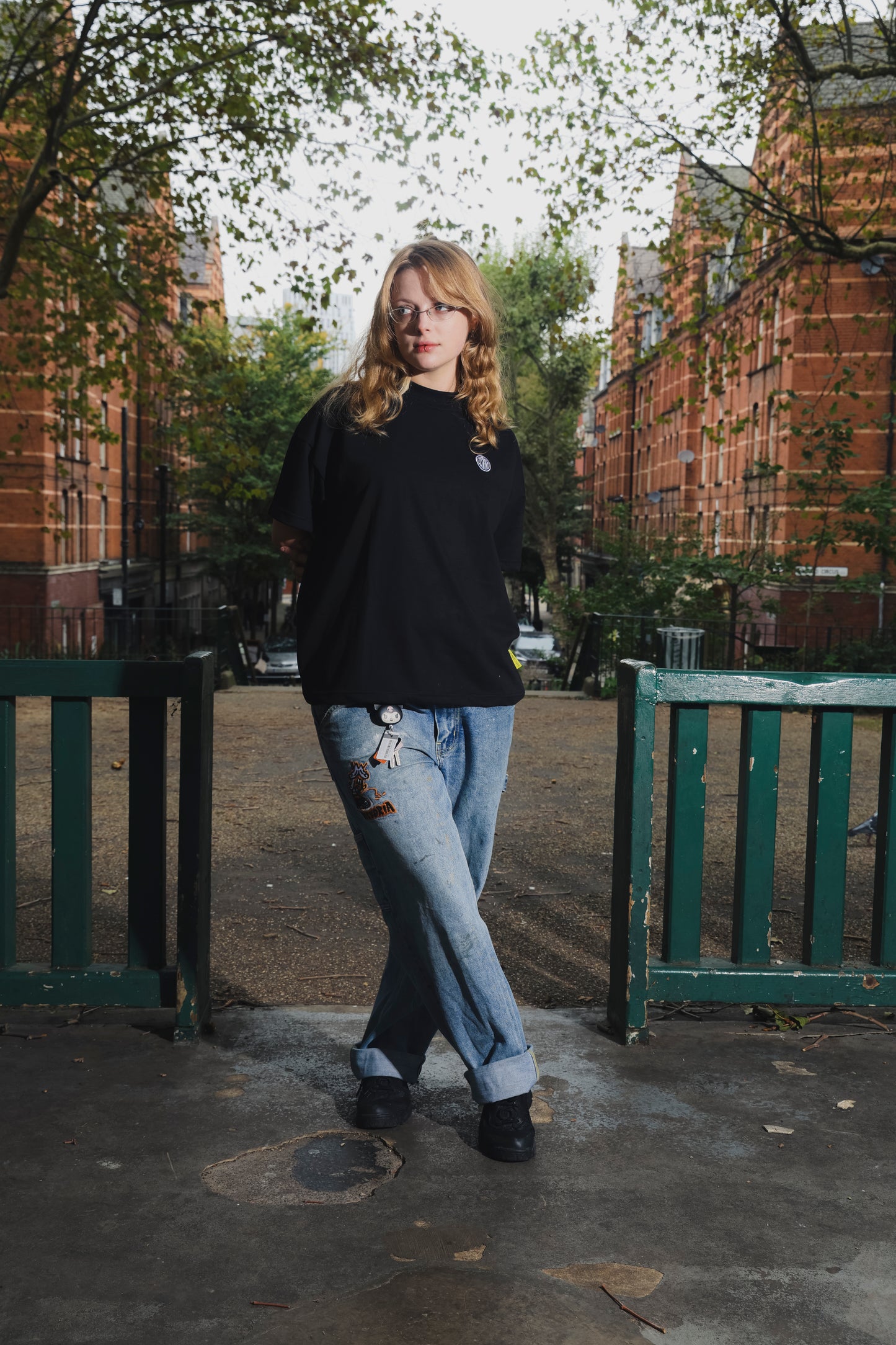 Lightweight Acid House T-Shirt | Black