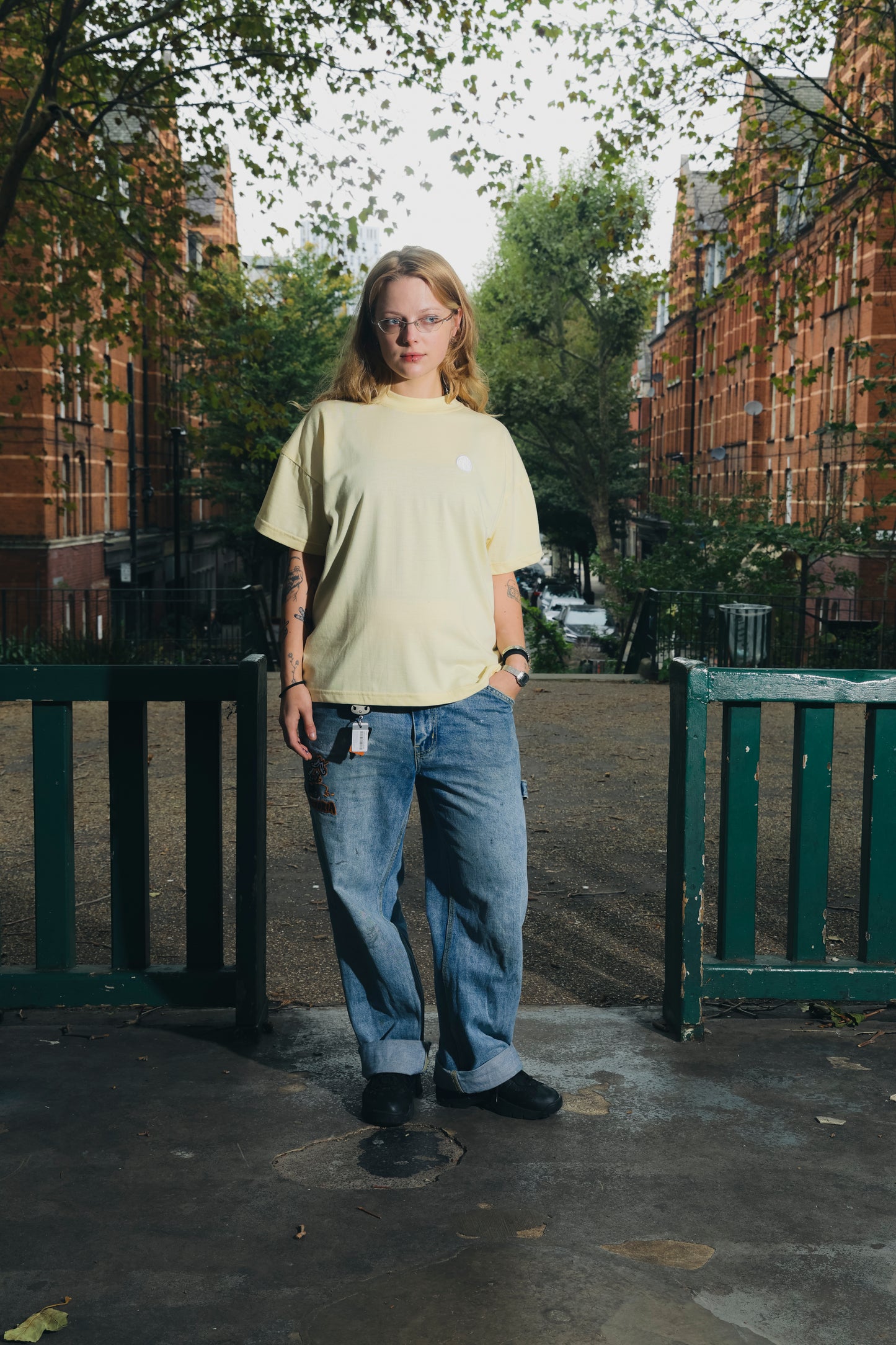 Lightweight Acid House T-Shirt | Pastel Yellow